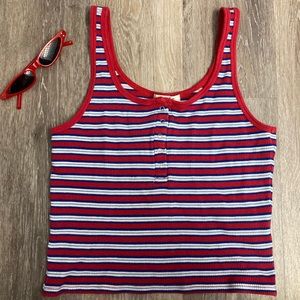 cropped tank top